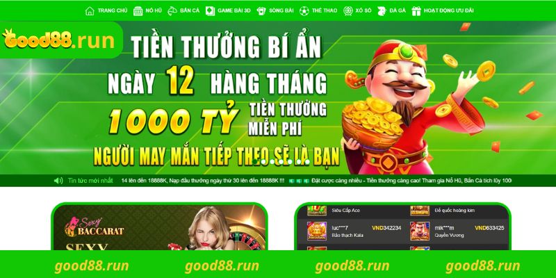 Giới thiệu về app Good88